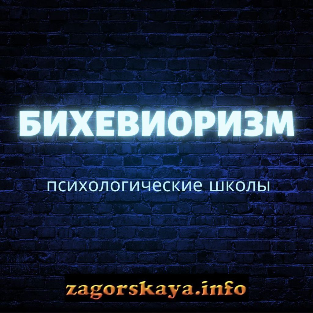 Бихевиоризм. Психологические школы и направления - Сайт Марии Загорской